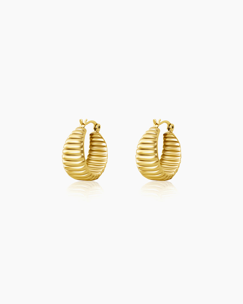 Cabo Hoops | 25mm Gold-Filled