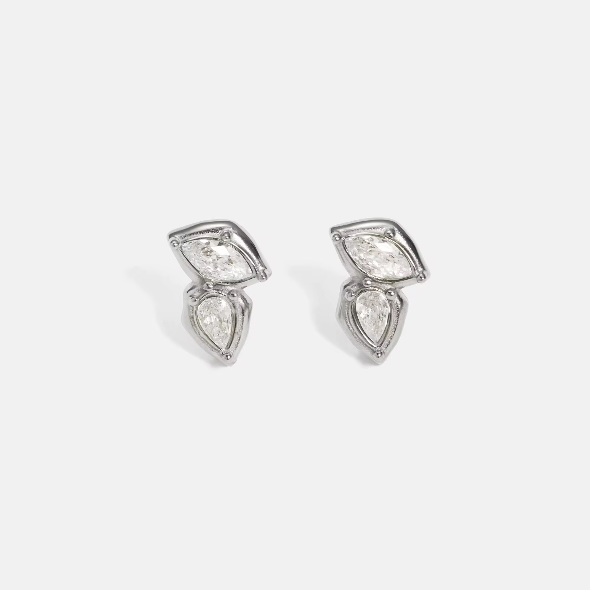 Silver Ariel Earrings