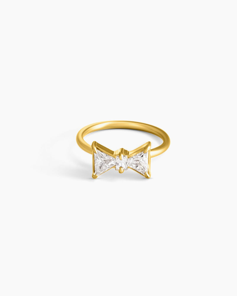 Feminine Bow Ring