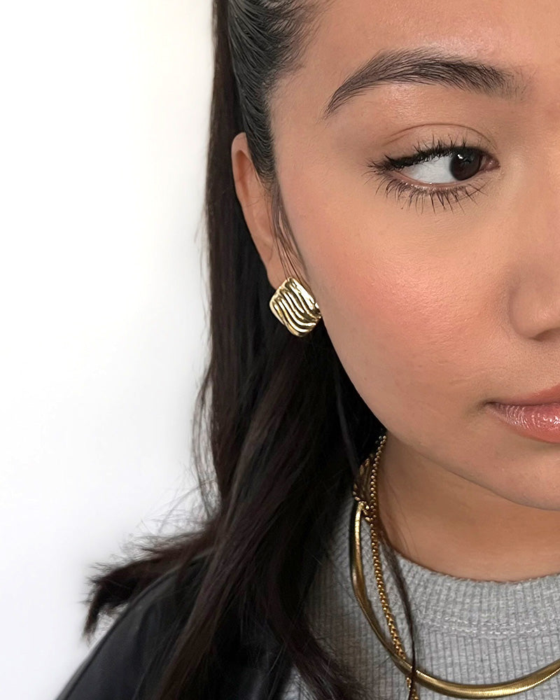 Libra Studd Earrings