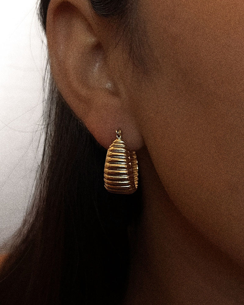 Cabo Hoops | 25mm Gold-Filled