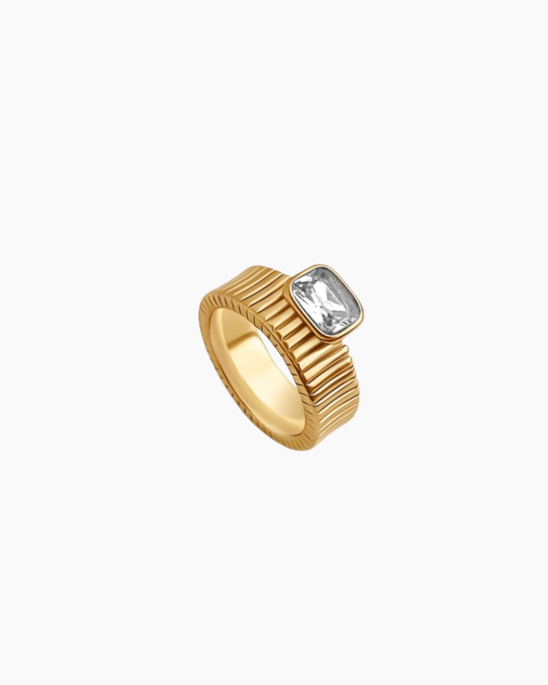 Gen Clear Cz Ring