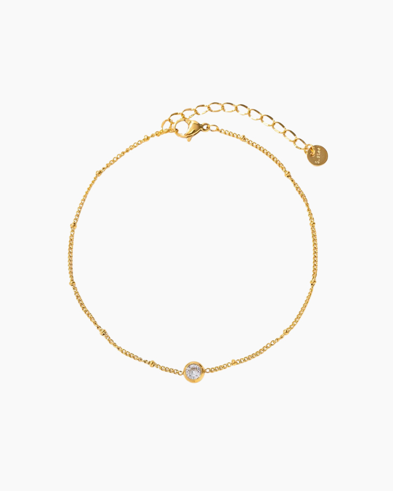 Dainty Cz Anklet