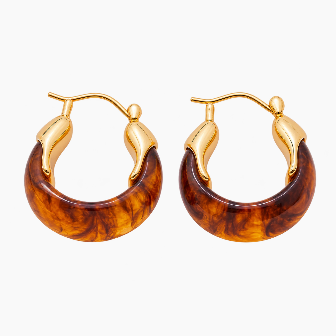 Regina Resin Hoops