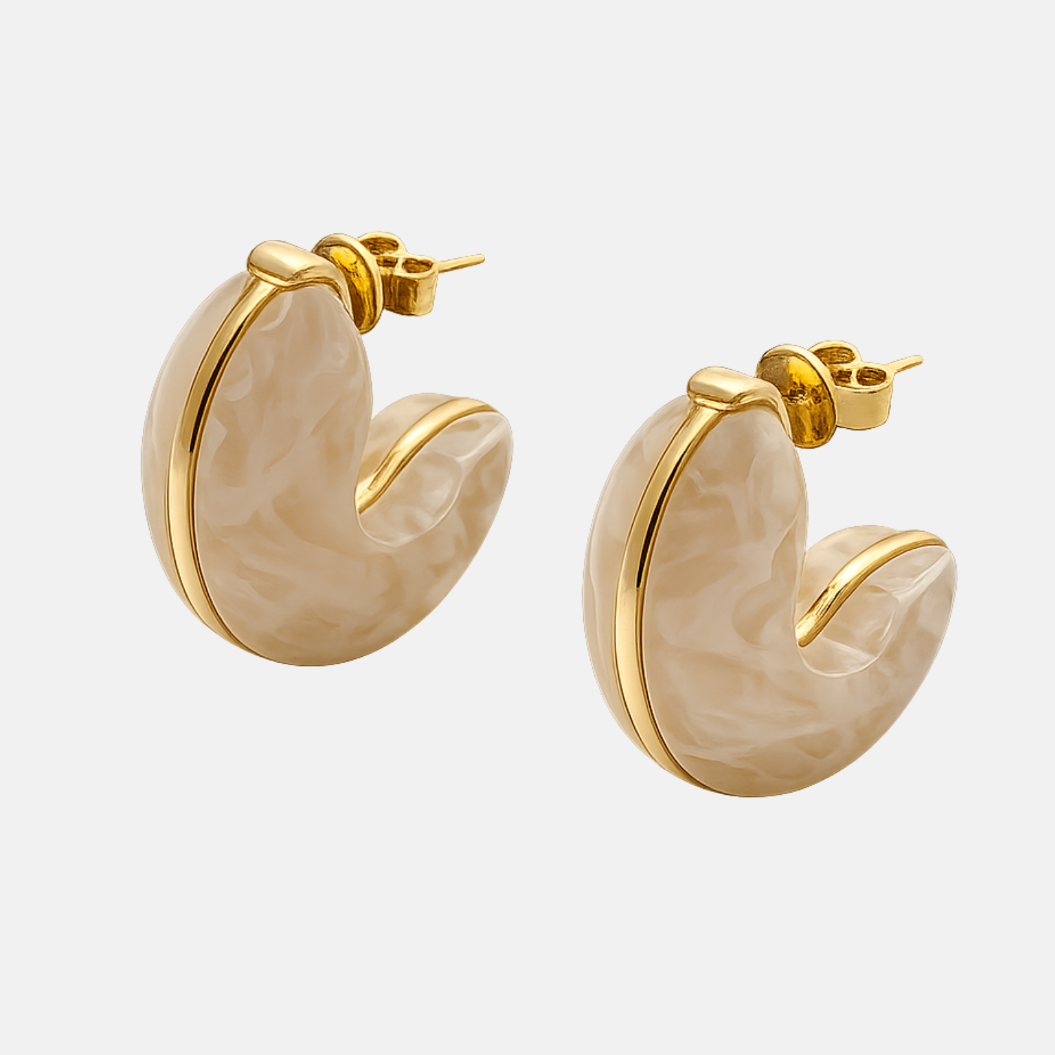 Havana Resin Earrings