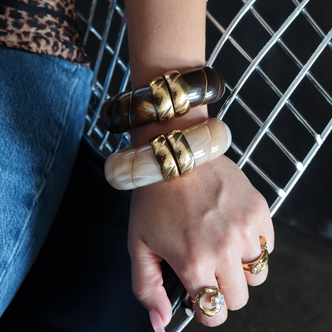 Emma Chunky Resin Bracelet