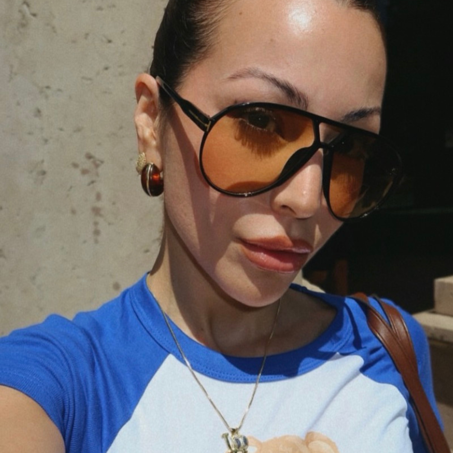 Havana Resin Earrings