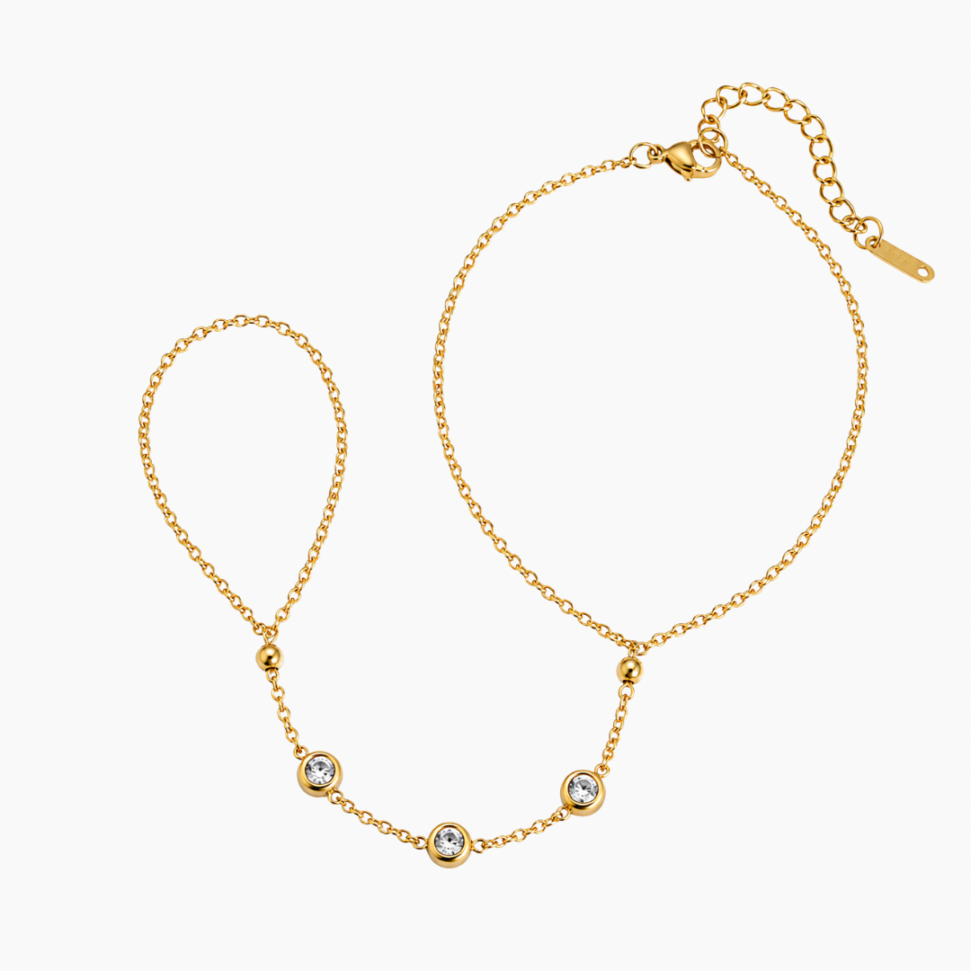 Tori CZ Hand Chain